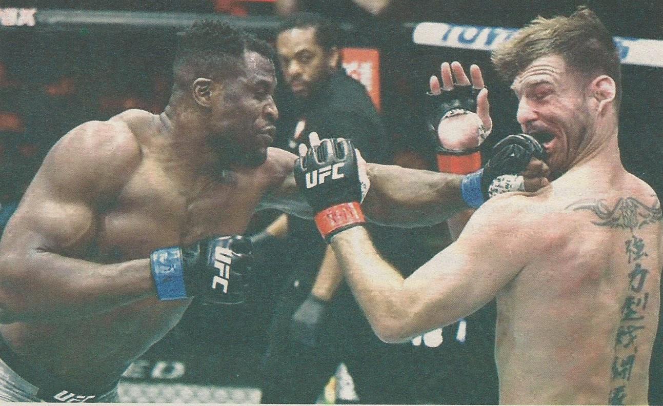Monsieur Francis Ngannou champion du monde MMA